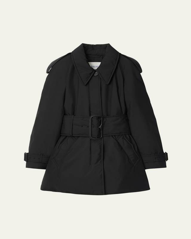 Berryhill Belted Padded Trench Coat